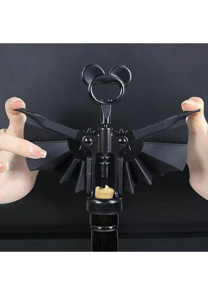 Kanatlarla Yarasa Şarap Açıcı, 2&#39;si 1 Arada Şarap ve Bira Açıcı, Yarasa Şişesi Açıcı, Alaşımlı Çift Kullanımlı Bira Şişesi Açıcı (Yurt Dışından) indirimleri