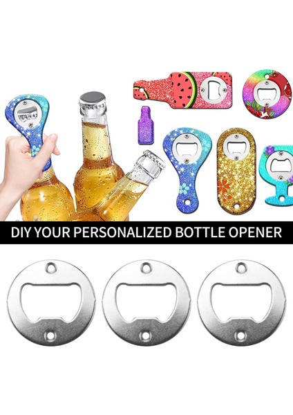 Şişe Açıcı Ekleme Kiti, 20 Set Yuvarlak Inset Şişe Açıcı Kiti Dıy Anahtarlık Için Bira Anahtarı Kavanoz Şişe Açıcı Tirkson (Yurt Dışından) fiyatları