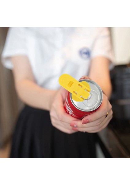 Manuel Kolay Teneke Kutu Açıcı, 6pcs Renkli Soda Bira Kutu Açıcı Içecek Olabilir Koruyucu, Premium Plastik Kalkanlar Sekmesi Açıcılar (Yurt Dışından)