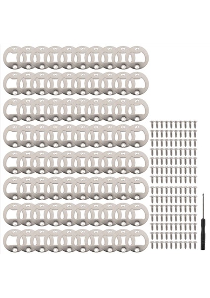 80SET Dıy Şişe Açıcı Ekleme Kitleri, Bira Şişesi Açıcı Donanım Parçaları Reçine Kalıp Şişesi Açıcı (Yurt Dışından)