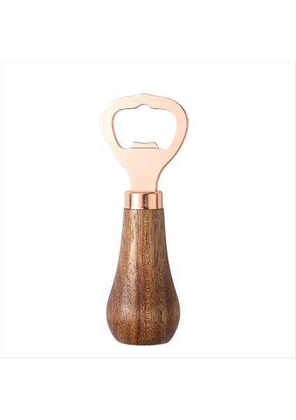 Ahşap Saplı Paslanmaz Çelik Bira Şişesi Açıcı, Mutfak Aletleri, Yıldönümü Düğün Hediyesi Gül Altın (Yurt Dışından) modelleri