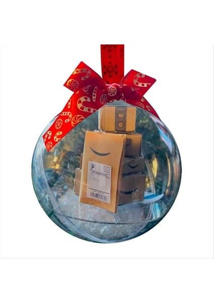 Noel Süs Topu Xmas Ağacı Süslemeleri Temiz Bauble Süsleme Ev Asılı Topu Zarif Hediye-Express Teslimat (Yurt Dışından) modelleri