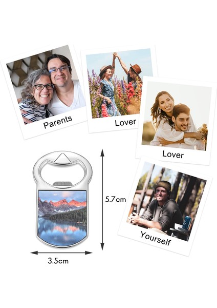 Süblimasyon Buzdolabı Mıknatıs Şişe Açıcı Boşluklar, Kişiselleştirilmiş Fotoğraf Hediyeleri Parti Için Isı Transferi Düğün 5 Adet (Yurt Dışından) fiyatları