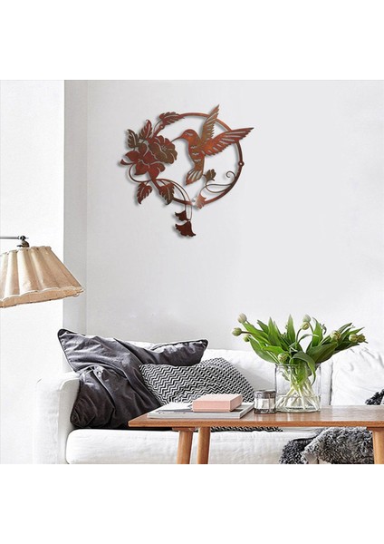 3x Demir Art Kuş Duvar Dekoru Bahçe Çit Çim Hotel Duvar Heykel Süsleri Iç Mekan Açık Ev Için Vintage Süs A (Yurt Dışından) fiyatları