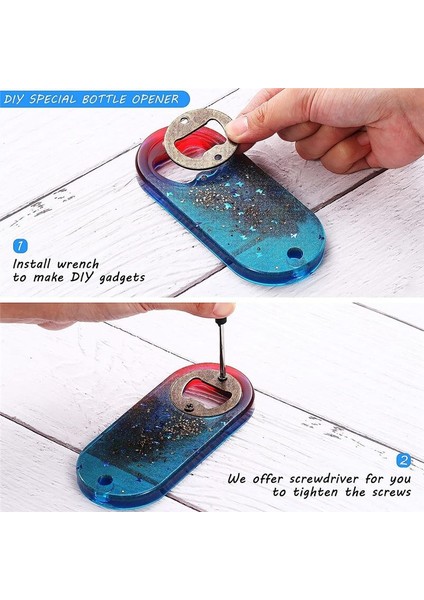 40SETS Bira Şişesi Açıcı Kitler Yuvarlak Diy Şişe Açıcı Donanım Kiti Vidalı Vidalı Şişe Açacağı Için (Yurt Dışından) fiyatları