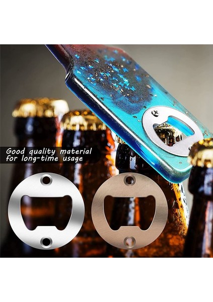 40SETS Bira Şişesi Açıcı Kitler Yuvarlak Diy Şişe Açıcı Donanım Kiti Vidalı Vidalı Şişe Açacağı Için (Yurt Dışından) fırsatları
