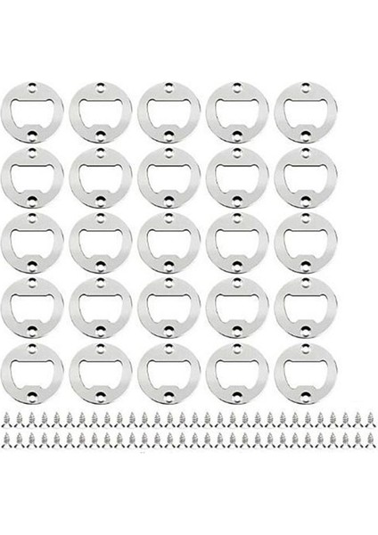 40SETS Bira Şişesi Açıcı Kitler Yuvarlak Diy Şişe Açıcı Donanım Kiti Vidalı Vidalı Şişe Açacağı Için (Yurt Dışından) indirimleri