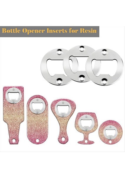 Şişe Açıcı Ekleme - 45 Set Paslanmaz Çelik Şişe Açacağı Ekler Kiti Vidalı Tornavida ile Şişe Açacağı Dıy Dıy (Yurt Dışından) indirimleri