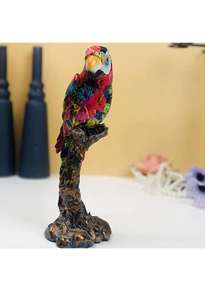 Ev Ofisi Peyzaj Dekoru A Masstop Süs Aksesuar Hediye Malzemeleri Için Avrupa Tarzı Reçine Parrot Heykeli (Yurt Dışından) indirimleri