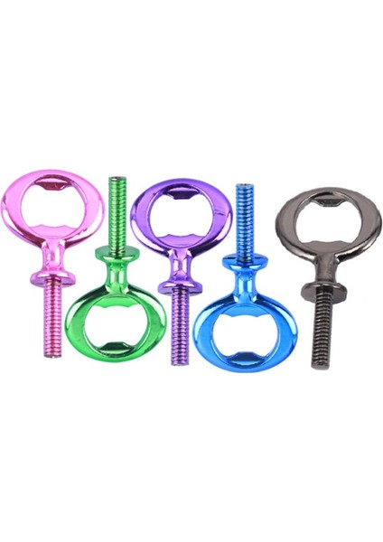 Metal Açıcı Kitleri 5 Paket Boş Paslanmaz Çelik Bira Açıcı Ekle Dıy Açıcı Donanım Açıcı Ekler Karışık Renk (Yurt Dışından)
