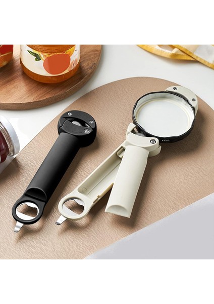 Kavan Açıcı, Çok Fonksiyonlu Geri Çekilebilir Şişe Açıcı, Ayarlanabilir Çok Fonksiyonlu Paslanmaz Çelik Açıcı Beyaz (Yurt Dışından) fırsatları