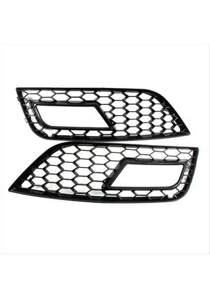 Otomotiv Sis Lambası Çerçevesi Örgü Izgara Tampon Audi A4L B9 2013-2015 8K0807681K 8K0807682K (Yurt Dışından)