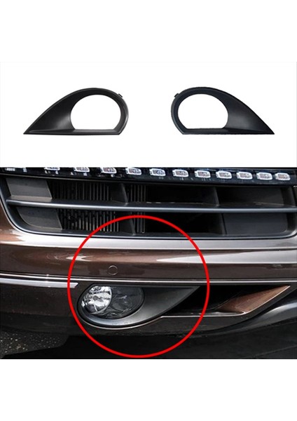 Audi Q7 2010-2015 4L0807489A 4L0807490A Için Otomatik Ön Sol Sağ Tampon Sis Lambası Izgarası (Yurt Dışından) fiyatları