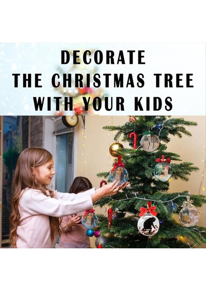 Noel Süs Topu Xmas Ağacı Süslemeleri Temiz Bauble Süsleme Ev Asılı Topu Zarif Hediye-Hediye Kutusu (Yurt Dışından) indirimleri