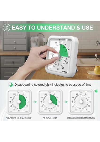 Çocuklar Öğrenme, Görsel Geri Sayım Zamanlayıcısı, Zaman Yöneticisi, Pomodoro Alarm Zamanlayıcısı, Çocuklar ve Eğitimciler Için Sınıf Geri Sayım Zamanlayıcısı (Yurt Dışından) indirimleri