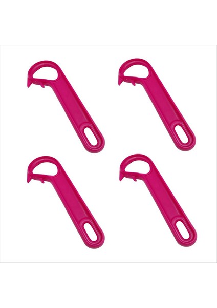 4pcs Can Açıcılar Yüzük-Pull Can Açıcılar Kolayca Kutuları Açabilir, Kırmızı Gül (Yurt Dışından)