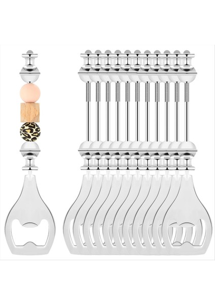 Barmen Dıy Boncuklu Şişe Açıcı Için Yeniden Kullanılabilir Boncuklu Şişe Açıcı Dekoratif Boncuk Şarap Açıcı (Yurt Dışından)