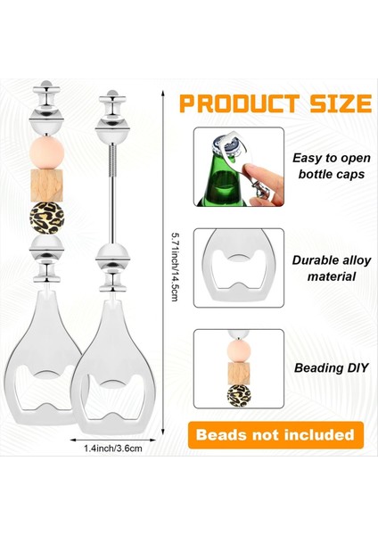 Barmen Dıy Boncuklu Şişe Açıcı Için Yeniden Kullanılabilir Boncuklu Şişe Açıcı Dekoratif Boncuk Şarap Açıcı (Yurt Dışından) fiyatları