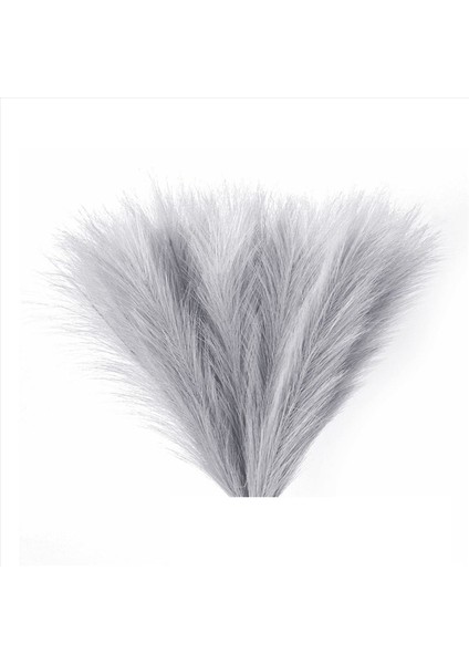 Pampas Çim 18IN/45CM Yapay Pampas Çim Kabarık 10 Boho Home Için Çim Çiçek Düzenlemesi (Gri) (Yurt Dışından) fiyatları