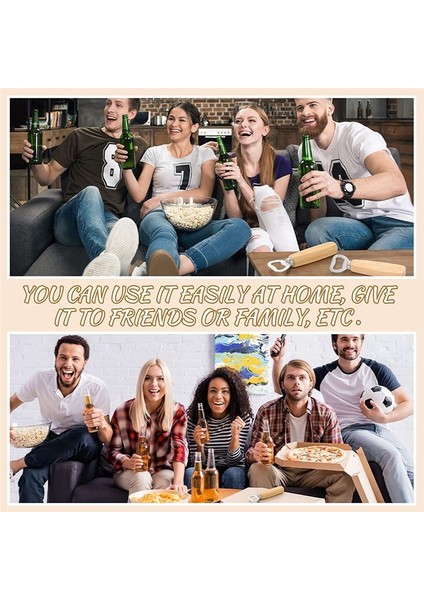 20 Pcs Paslanmaz Çelik Şişe Açıcı Barmen Ahşap Bira Açıcı Şarap Açıcı Şişe Açıcı Ahşap Saplı Dıy (Yurt Dışından) fırsatları