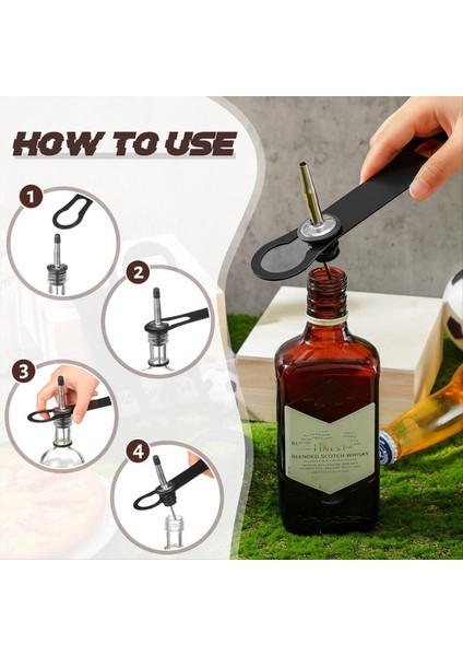 Şişe Açıcı ve Dökme Spout Sökücü Düz Çubuk Anahtar Metal Çubuk Hız Açıcı Şarap Şişe Açıcı (12PIECES) (Yurt Dışından) indirimleri