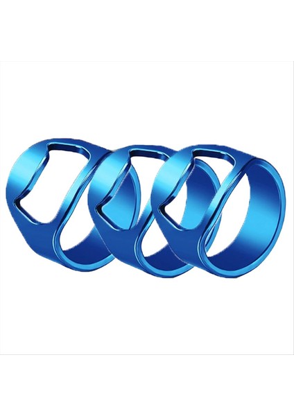 32PCS Barmen Ring Barmen Yüzük Şişe Açıcı Paslanmaz Çelik Halka Şişe Açıcı Şişe Açıcı Barmenler Için, E (Yurt Dışından)