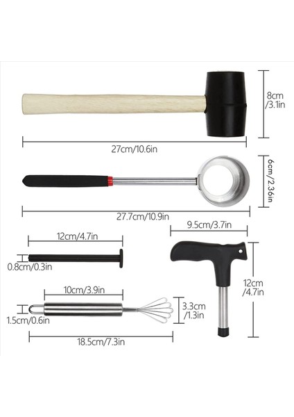 5 Paket Hindistancevizi Açıcı Aracı Genç Hindistan Cevizi Paslanmaz Çelik Hindistan Cevizi Açıcı Kiti Coco Jack Opener Kit (Yurt Dışından) indirimleri