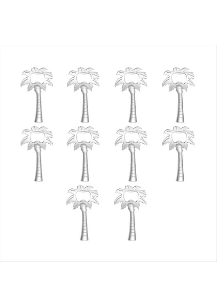 10 Adet Hindistancevizi Ağacı Şişe Açıcı Düğün Duş Konuk Hediyeleri Hediyelik Eşyalar Düğün Için Malzemeler Gümüş (Yurt Dışından) fırsatları