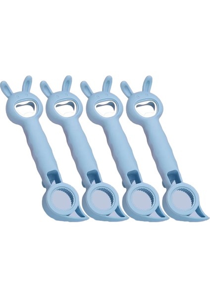 Çok Işlevli Şişe Açıcı, Bira ve Içecek Açıcı, Şişe ve Kutu Açıcı, Mutfak Aksesuarları Mavi (Yurt Dışından)