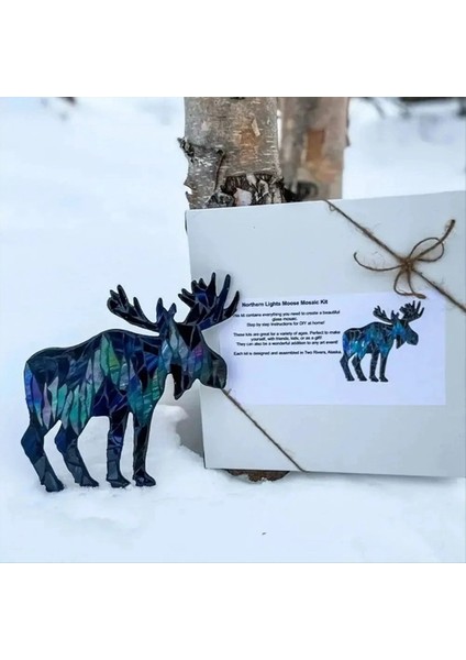 2pcs Diy Dağ Aralığı Mozaik Kiti Eğlenceli Ayçiçeği Vitray Zanaat Vitray Tilki Mozaik Kiti Bir (Yurt Dışından) indirimleri