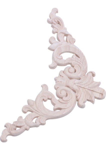 8 Adet 20 x 20CM Kauçuk Ahşap Meşe Oyulmuş Köşe Onlay Aplike Dolabı Boyasız (Yurt Dışından) fiyatları