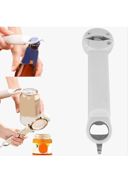 3&#39;ü 1&#39;den 1 Teleskopik Can Hanehalkı, Zayıf Eller Için Uygun Can Açacağı Kaymaz Manuel Şişe Açıcı B (Yurt Dışından) fiyatları