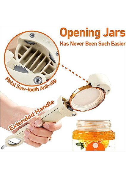 3&#39;ü 1&#39;den 1 Teleskopik Can Hanehalkı, Zayıf Eller Için Uygun Can Açacağı Kaymaz Manuel Şişe Açıcı B (Yurt Dışından) modelleri