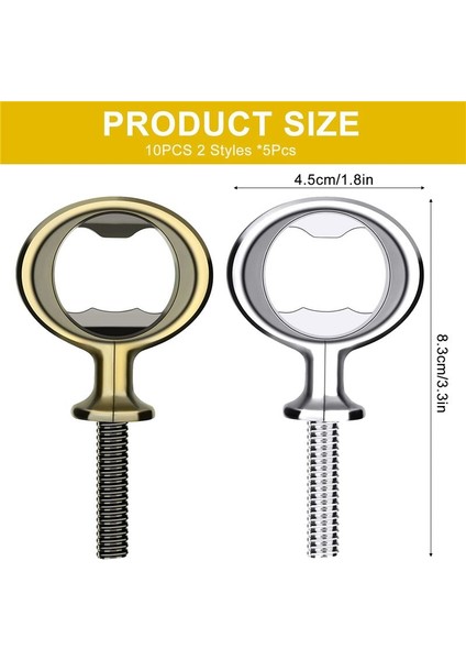 10PCS Şişe Açıcı Boş Diy Bira Şişesi Açıcı Paslanmaz Çelik Düz Şişe Açıcı Ekler Kit Bira Açıcı Donanım (Yurt Dışından) fiyatları