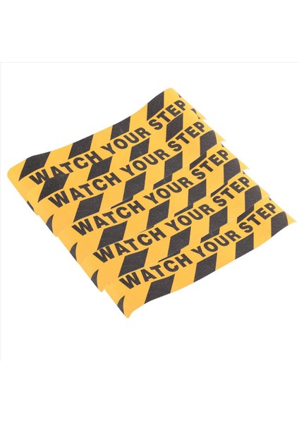 2x Üvey Kat Çıkarmaları Çıkartmalarınızı Izleyin 6X24 Inç Uyarı Işareti Çıkartma Çıkartma Kat Bant Anti Kayma Aşındırıcı Bant Çıkartma (Yurt Dışından) modelleri