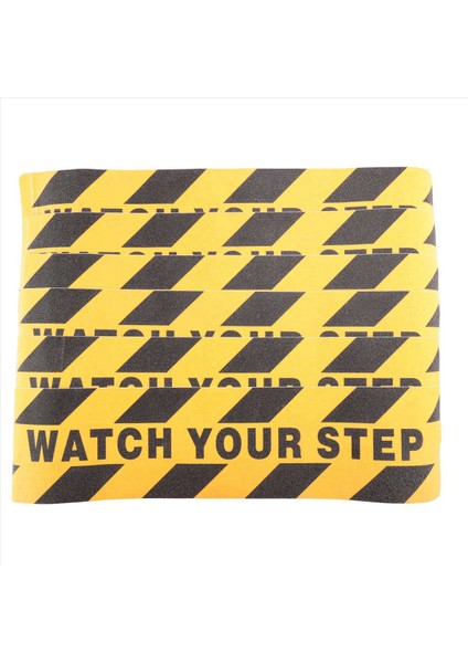 2x Üvey Kat Çıkarmaları Çıkartmalarınızı Izleyin 6X24 Inç Uyarı Işareti Çıkartma Çıkartma Kat Bant Anti Kayma Aşındırıcı Bant Çıkartma (Yurt Dışından) fırsatları