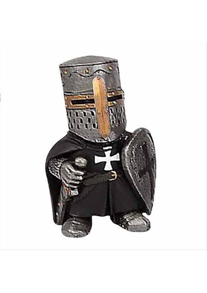 Zarif Şövalye Cüce Muhafız Bahçe Dekorasyonları Şövalye Gücleri Muhafızları Bahçe Heykeli Bahçe Sanat Figürinler Süsleri E (Yurt Dışından)