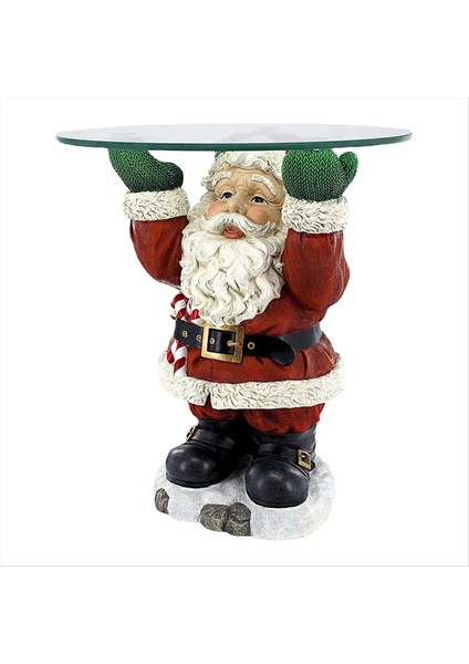 Noel Santa Clau Snack Tepsi Rafı Eğlenceli Noel Partisi Dekorasyonları (Yurt Dışından)