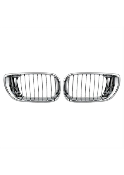 Otomobil Ileri Hava Grille Chrome Hayalet Maskesi Bmw E46 4 Door 2002-2005 51137030545 51137030546 (Yurt Dışından)