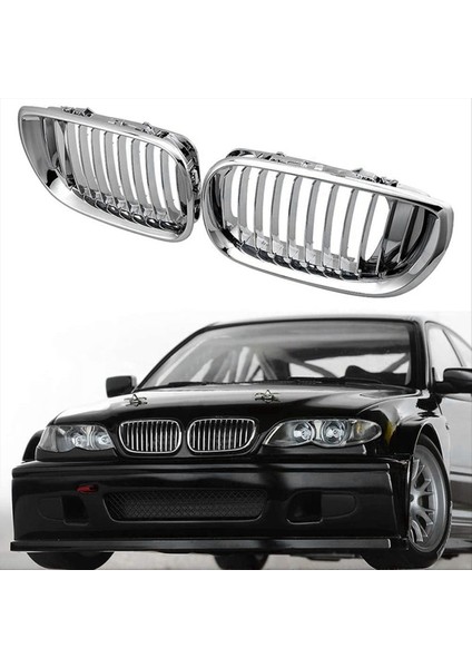 Otomobil Ileri Hava Grille Chrome Hayalet Maskesi Bmw E46 4 Door 2002-2005 51137030545 51137030546 (Yurt Dışından) fırsatları