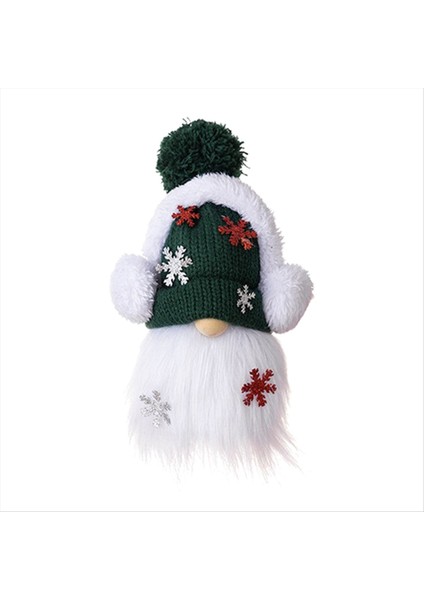 Gnome Dekorasyonları El Yapımı Isveç Tomte Figürin Cüceleri Çiftlik Evi Iskandinav Cüceleri Peluş Süslemeler Yeşil (Yurt Dışından)