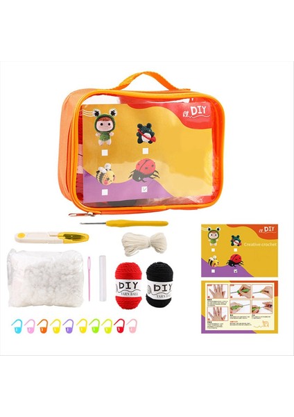 Yeni Başlayanlar Tığ Işi Kiti Hayvanlar Tığ Işi Kiti Starters Için Talimatlar ve Video Öğreticileri ile Çeşitli Aksesuarlar Içerir B (Yurt Dışından) indirimleri