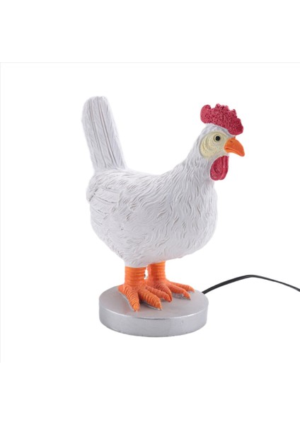 Tavuk Yumurta Lambası 3D Tavuk Masa Lambası Hayata Benzeyen LED Yumurta Lambası Reçine Tavuk Yumurtası Gece Işığı USB (Tavuk Yumurta Lambası) (Yurt Dışından) fırsatları