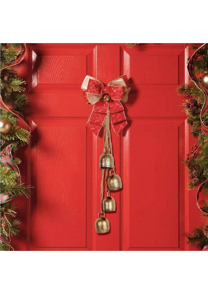 3x El Taşıyan Çan Bell Metal Vintage Cowbell Noel Çan Asma Inek Çan Süslemeleri (Yurt Dışından) fırsatları