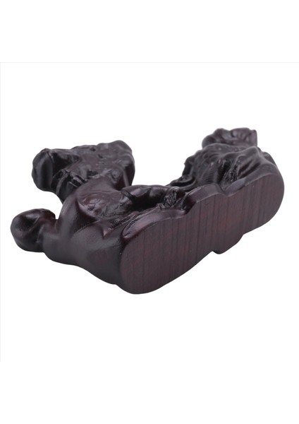 Çin Ejderha Heykeli 2024 Çin Zodyak Ahşap Figürin Mini Ahşap Çin Ejderha Heykeli Heykelcik Zodyak Siyah (Yurt Dışından) indirimleri