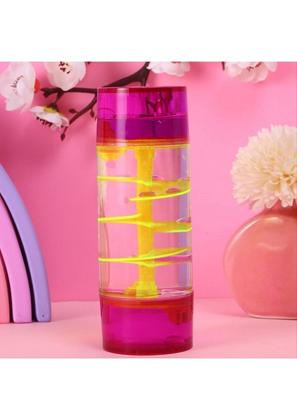 Yeşil-Hourglass Merkezi Sütun Turnabağı Yağ Damlası Saatli Jöle Renk Boş Zaman Dökme Yağ Sızıntısı Ev El Sanatları Dekoru (Yurt Dışından)