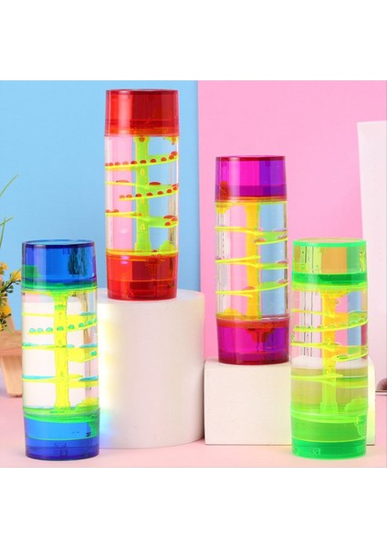 Yeşil-Hourglass Merkezi Sütun Turnabağı Yağ Damlası Saatli Jöle Renk Boş Zaman Dökme Yağ Sızıntısı Ev El Sanatları Dekoru (Yurt Dışından) indirimleri