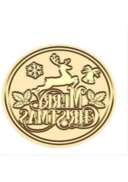 4pcs Noel Balmumu Mühür Damgası Bakır Kafa Ahşap Kaplama Damgası Kiti Zarf Hediye Partisi Davetiyesi Dekorasyon (Yurt Dışından)