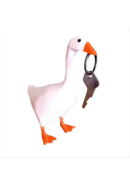 Manyetik Kaz Ördek Anahtar Tutucu Oda Süslemeleri Sevimli Figürinler Süs Kazı Madiş Hayvan Heykelleri Ev Dekoru (Yurt Dışından) fiyatları