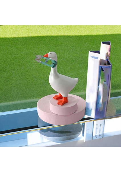 Manyetik Kaz Ördek Anahtar Tutucu Oda Süslemeleri Sevimli Figürinler Süs Kazı Madiş Hayvan Heykelleri Ev Dekoru (Yurt Dışından) modelleri